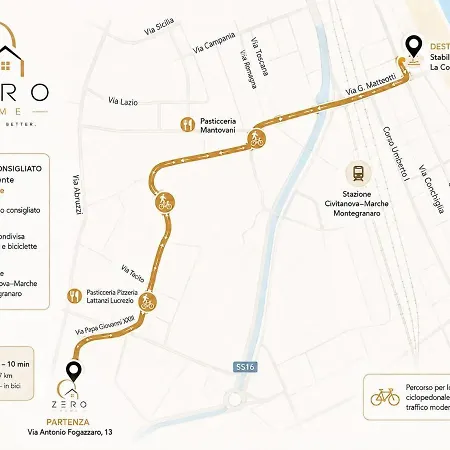 Zero 70 Mq Di Comfort E Privacy * Civitanova Marche